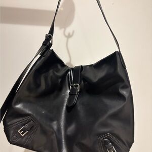 Ardene Black Hobo Bag